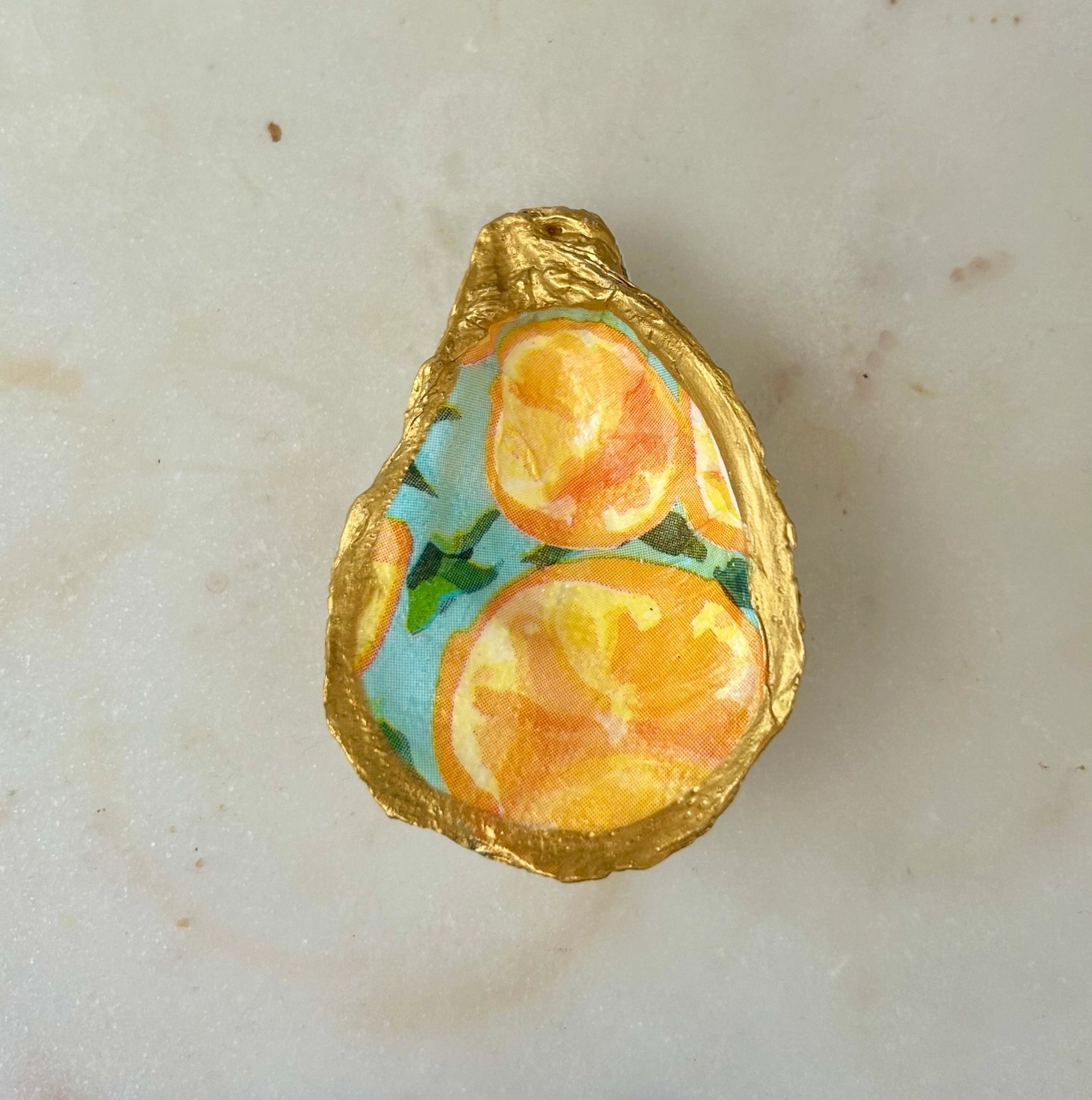 Recycled Oyster Shell Jewelry Dish