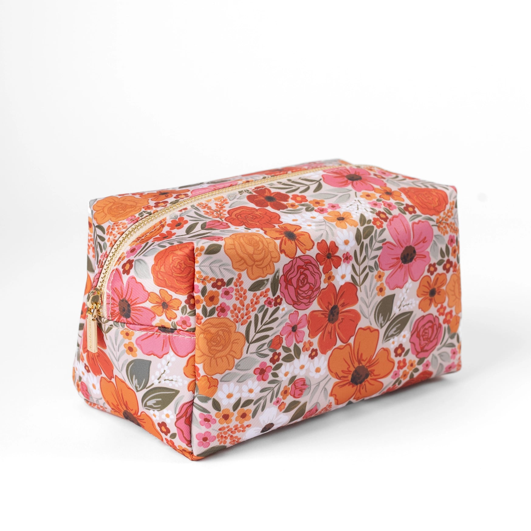 Floral Cosmetic Bag
