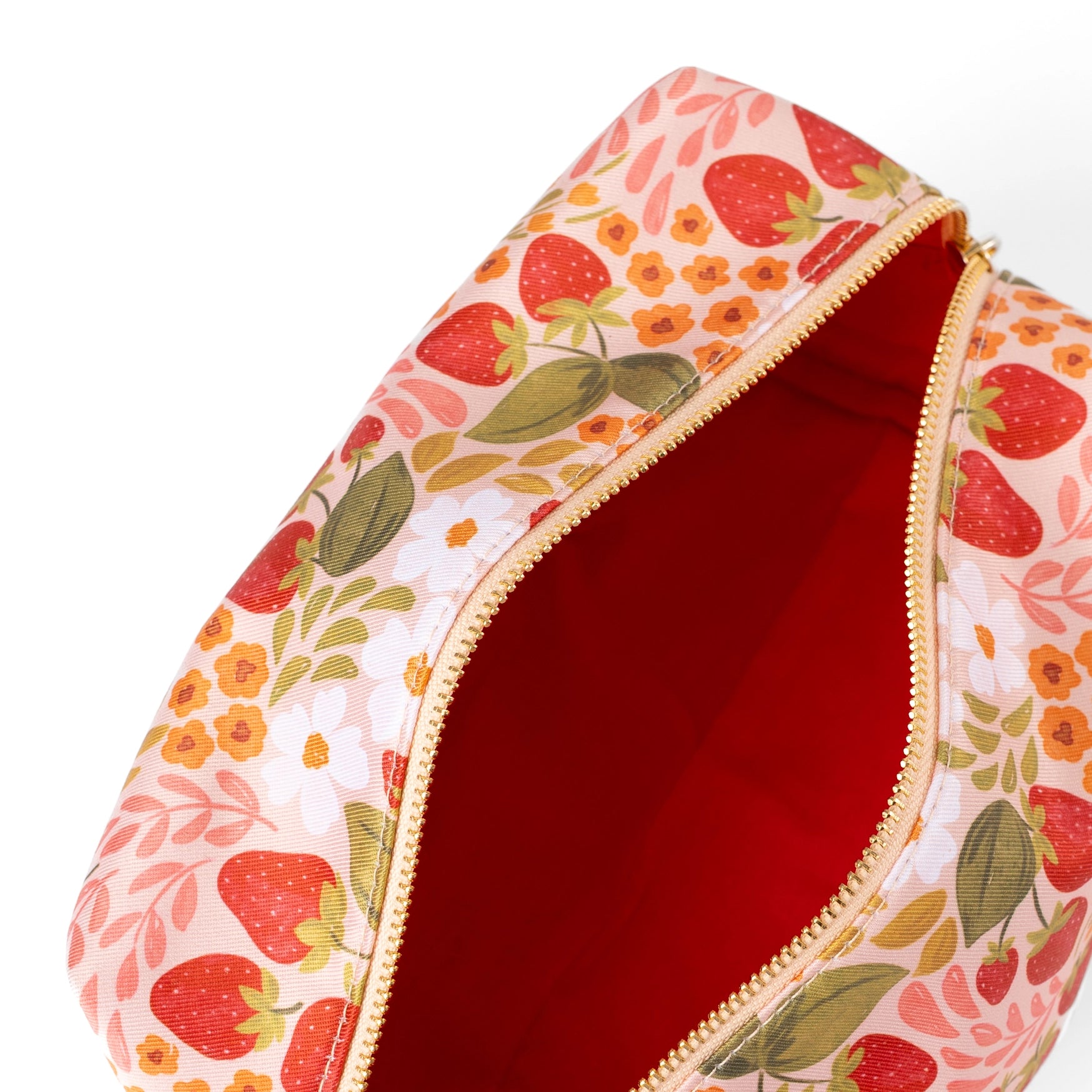 Floral Cosmetic Bag