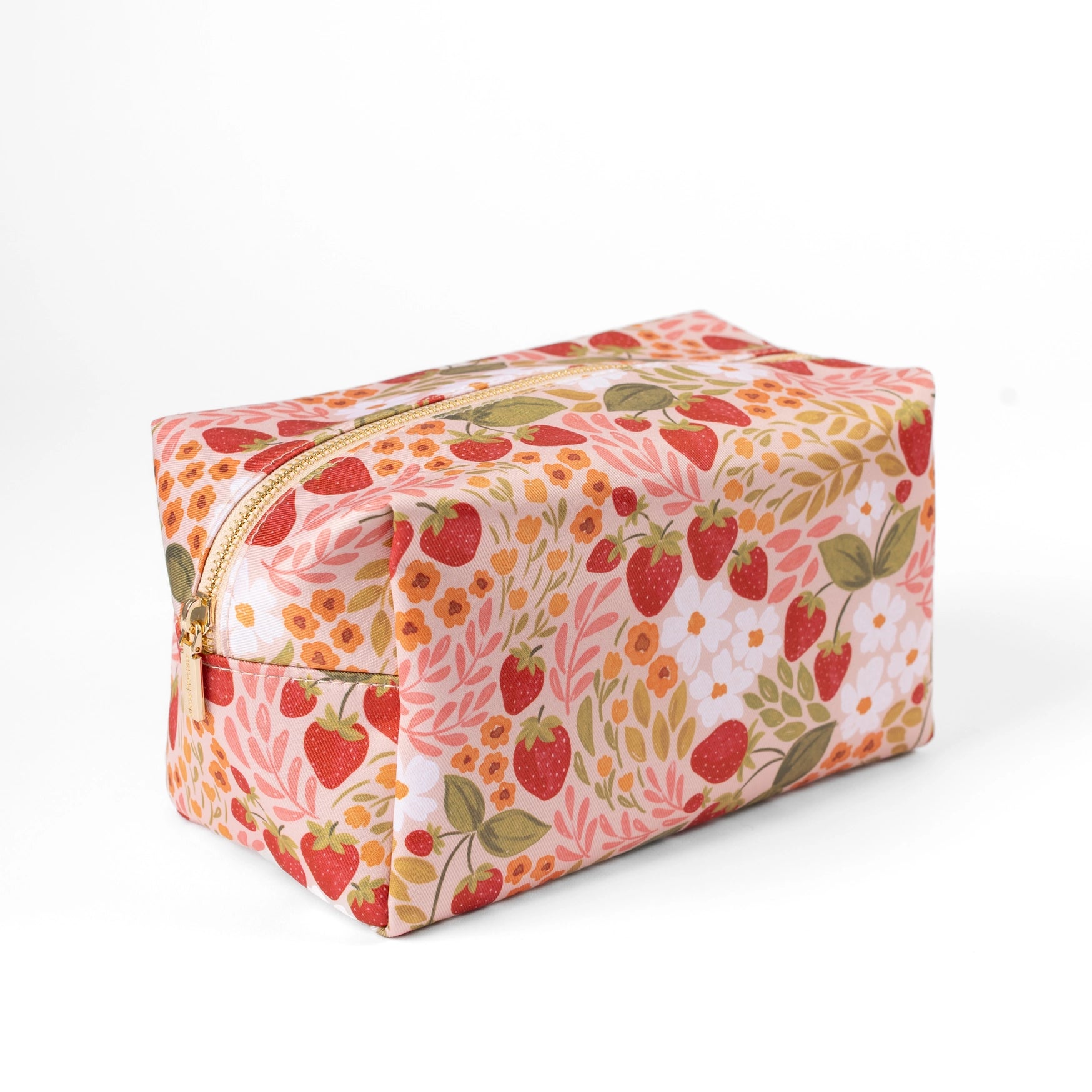 Floral Cosmetic Bag