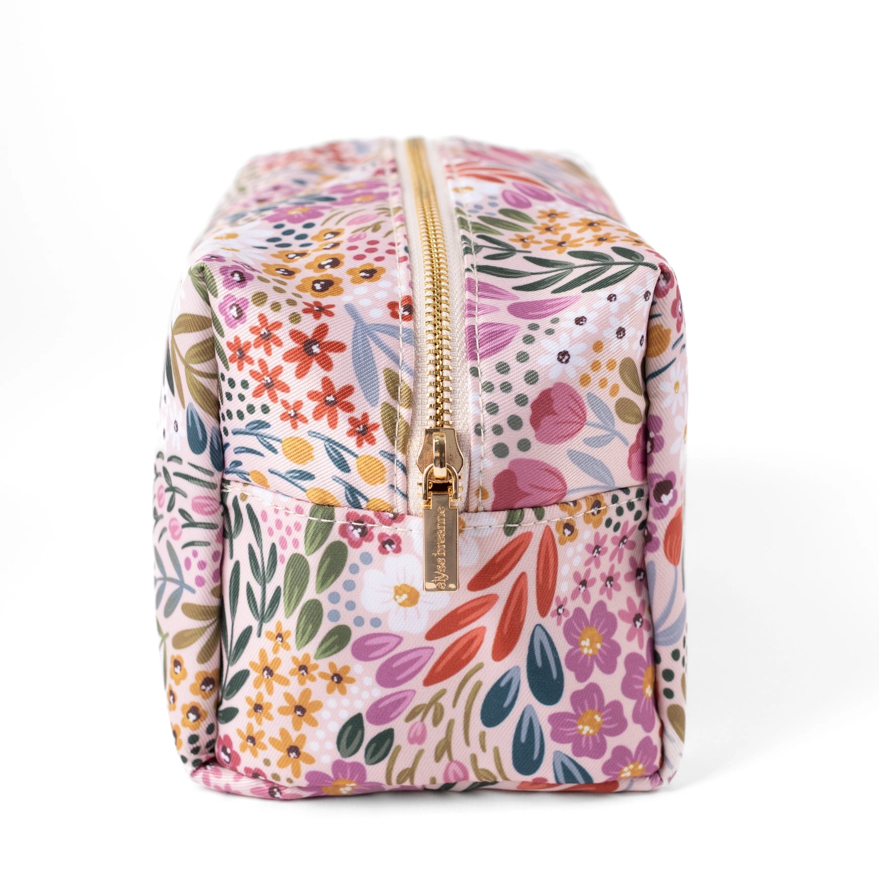 Floral Cosmetic Bag