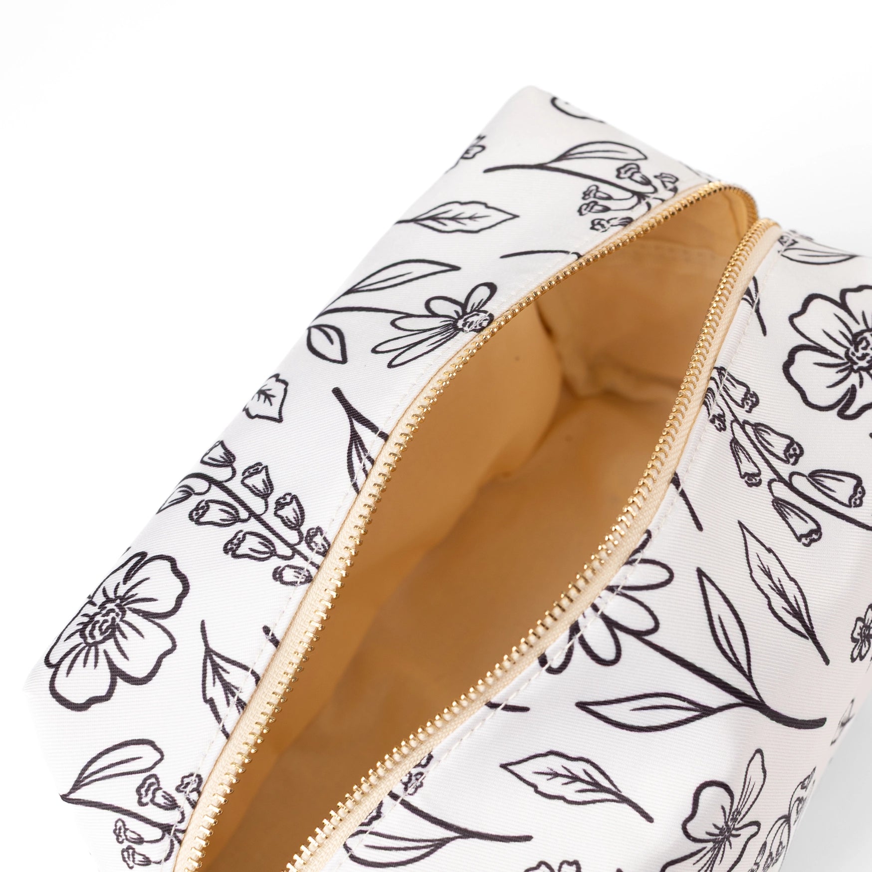Floral Cosmetic Bag