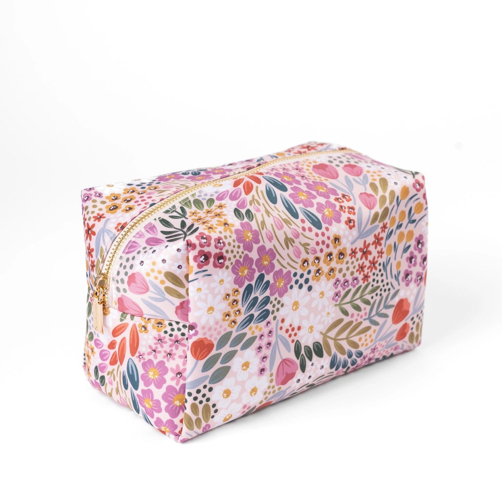 Floral Cosmetic Bag